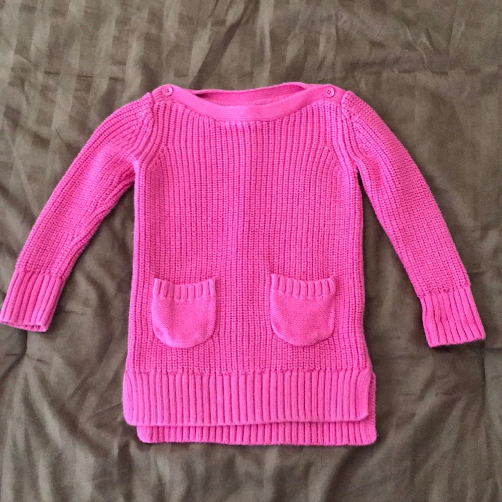 Baby Gap pink sweater - size 18-24 mos